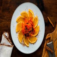 Grated Carrot Salad With Dates and Oranges image