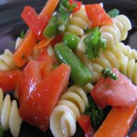 Summertime Garden Veggie Pasta Salad_image