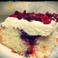Easy Cranberry Poke Cake (for lazy moments)_image