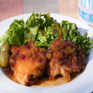 Cranberry Barbecued Chicken_image