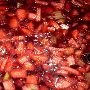 Low Carb Holiday Crunchy Cranberry Jello Salad_image
