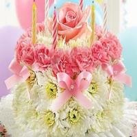 DIY: Birthday Flower Cake_image