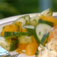 Cucumber Salad with Oranges And Mint image