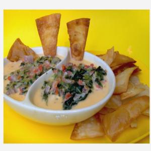 Walnut Brewery's Spinach Con Queso Dip_image