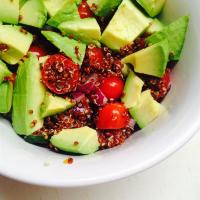 Red Quinoa and Avocado Salad_image