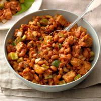 Turkey Pinto Bean Salad with Southern Molasses Dressing image