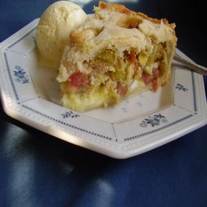 Wanda's Rhubarb Cream Pie image
