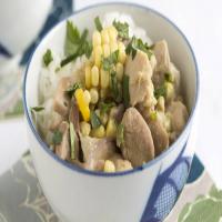 Thai Green Chicken and Corn Curry image