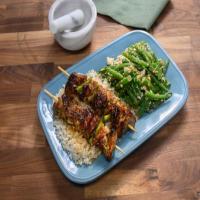 Chicken Yakitori and Rice_image