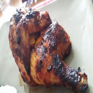 Chili-Rubbed Chicken With Barbecue 