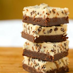 Chocolate Chip Cookie Dough Brownies_image