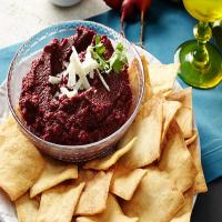 Beet Dip with Cotija Cheese_image