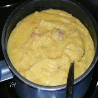 Parmesan Corn Grits w/ Country Ham Recipe - (4.3/5)_image