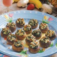 Spinach Cheese Mushrooms_image