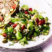 Fennel, pomegranate & broad bean salad_image