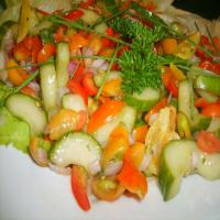 Tomato & Cucumber Salad With Mint_image