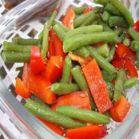 Sesame Green Beans & Peppers_image