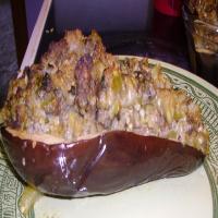 Creole Stuffed Eggplant (Aubergine)_image