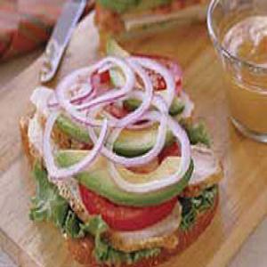Turkey and Avocado Sandwich image