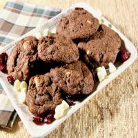 Double Chocolate Cranberry Cookies image