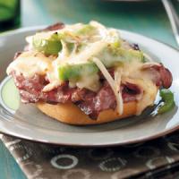 Open-Faced Cheesesteak Sandwiches image