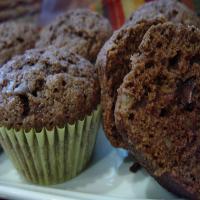 Chocolate Zucchini Muffins image