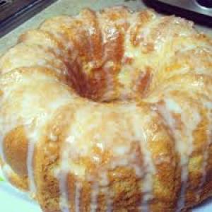 Cream Cheese Pound Cake with Vanilla Glaze Recipe - (4.4/5)_image