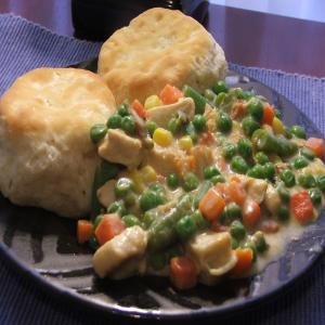 Inside-Out Chicken Pot Pie image