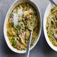 Slow Cooker Spinach-Artichoke Chicken Stew image