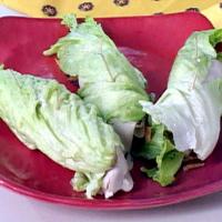 Low Carb Turkey and Swiss BLT Roll-Ups image