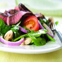 Steak & Spinach Salad_image