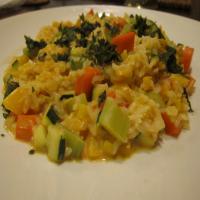 Vegetable Risotto with Curry Sauce_image