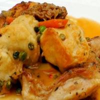 Stewed Rabbit and Biscuits image