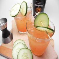 Spicy Sparkling Cucumber Cocktail image