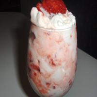 Crushed Strawberries and Cream image