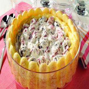 Low-Fat Triple Berry Pudding Dessert image