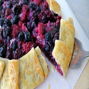 Cherry Berry-Almond Galette_image