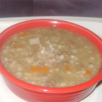 Creamy Beef Mushroom Barley Soup in a Slow Cooker_image