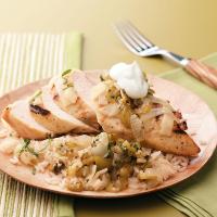 Grilled Tomatillo Chicken for Two_image