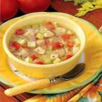 Chicken Vegetable Soup with Tomatoes image
