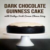 Dark Chocolate Guinness Cake with Baileys Cream Cheese Icing Recipe - (4.2/5)_image