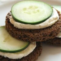 Cucumber Sandwich Appetizers image