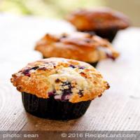 Quick Blueberry Ice-cream Muffins_image