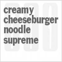Creamy Cheeseburger Noodle Supreme_image