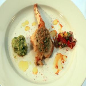 Baked Stuffed Shrimp with Salsa and Guacamole image