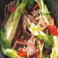 Steak and pak choi stir-fry recipe_image