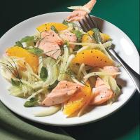 Salmon Salad with Fennel, Orange, and Mint image