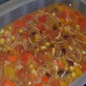 Crock Pot Chicken and Black Bean Soup image