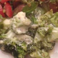 Broccoli Gratin with Herbed Cream Cheese image