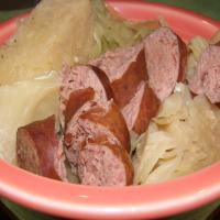 Polish Sausage and Cabbage Dinner image